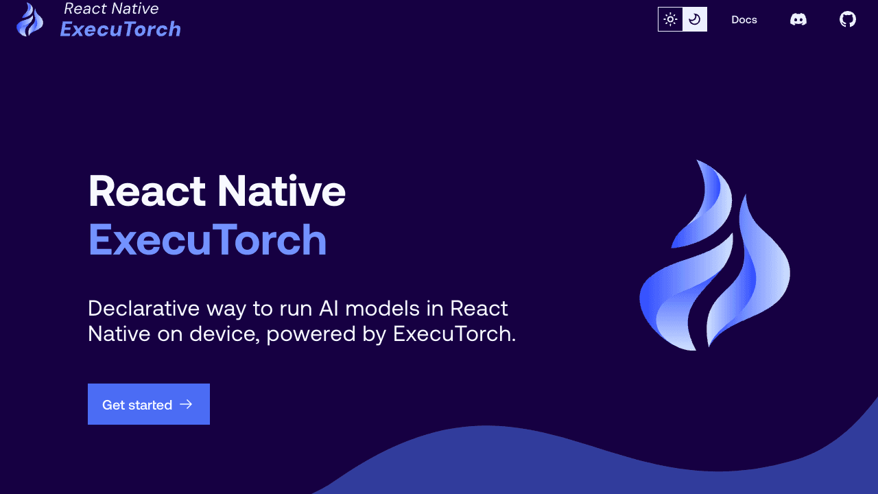 React Native ExecuTorch