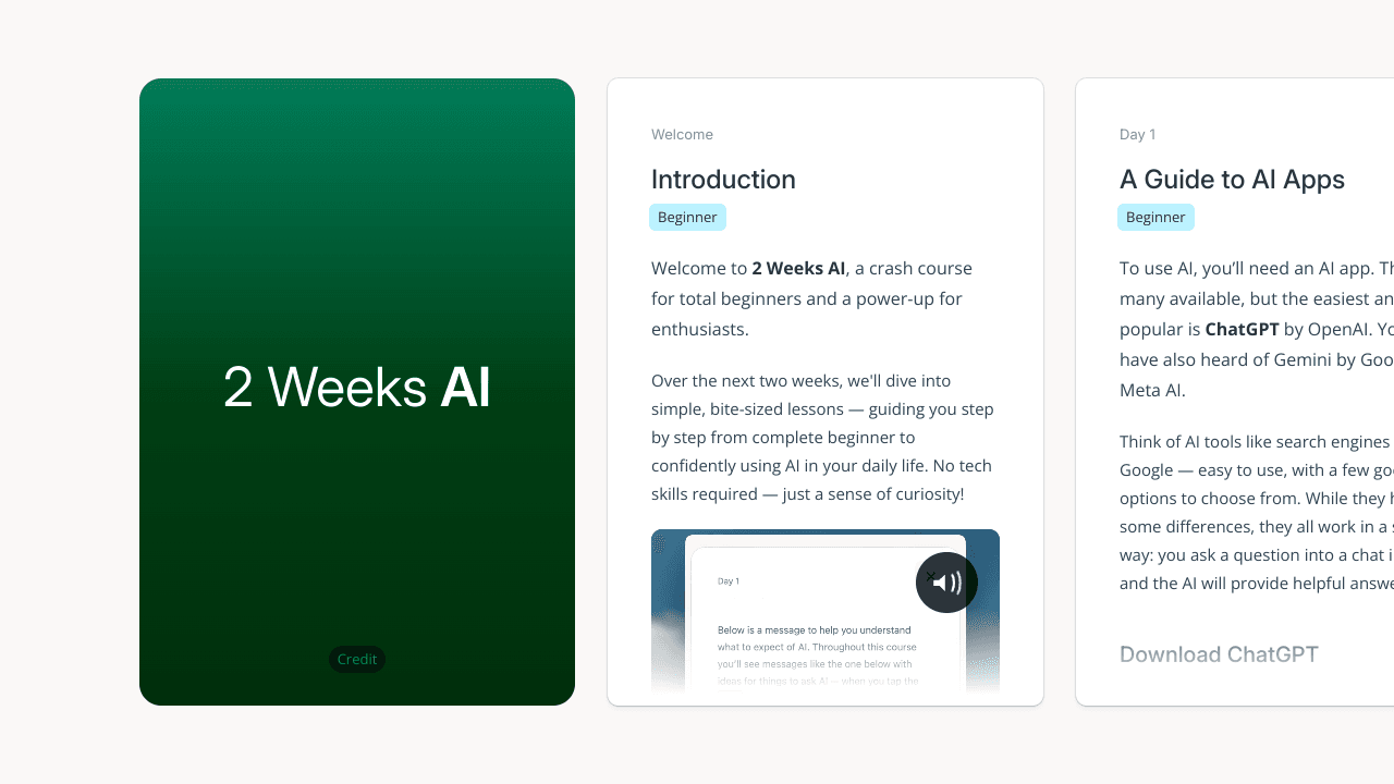 2 Weeks AI