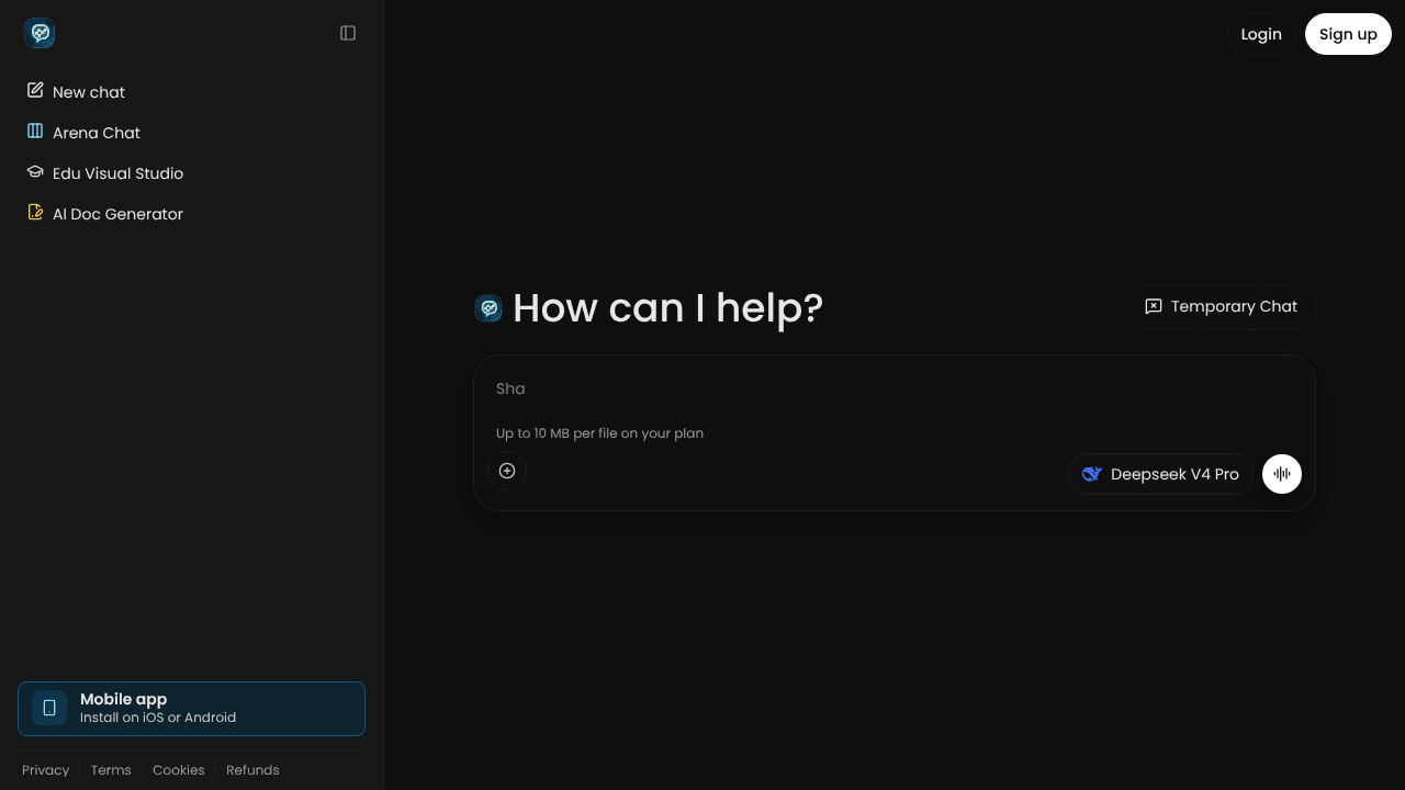 24chatbots website screenshot