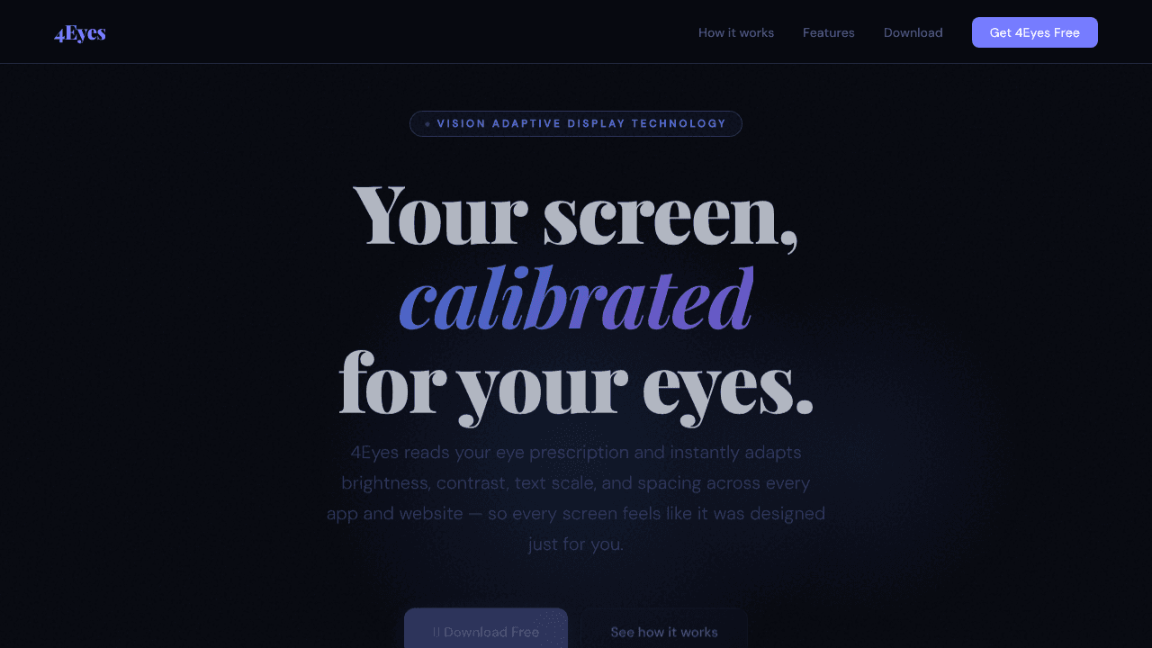 4Eyes  website screenshot