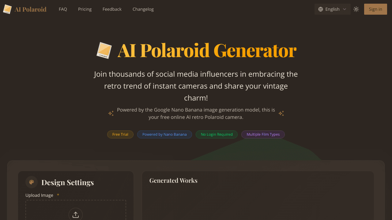 AI Polaroid