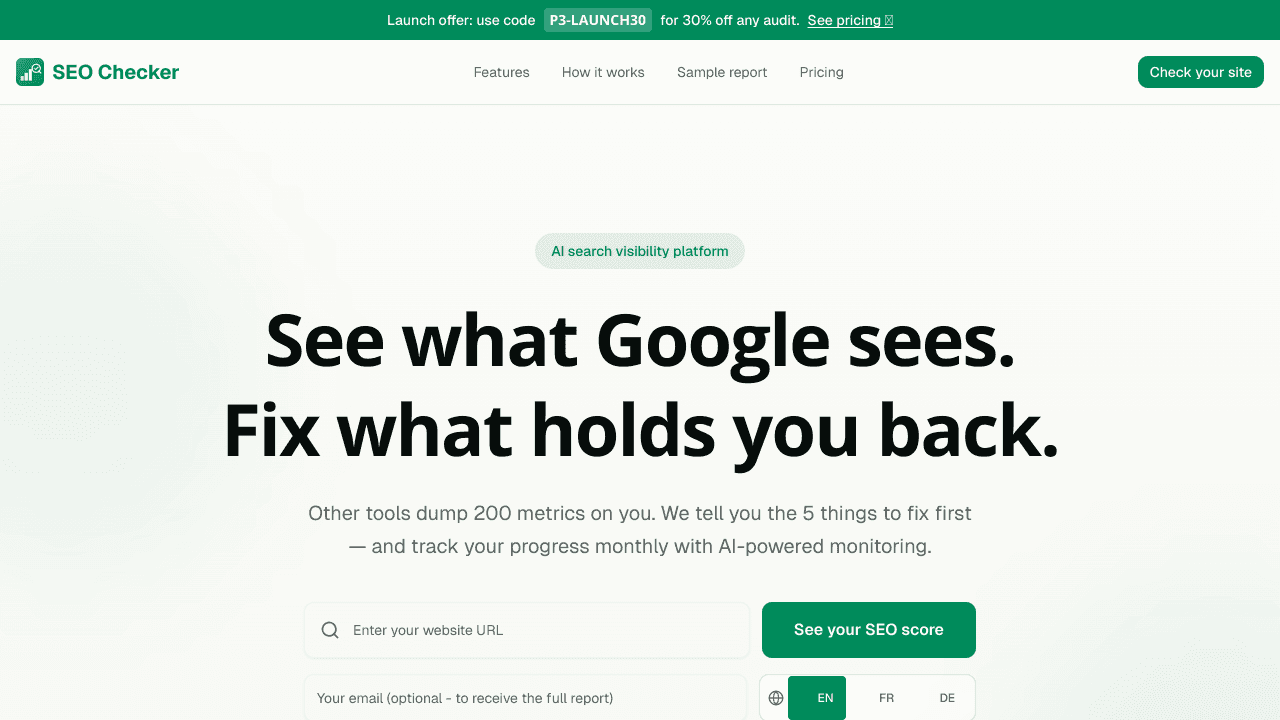 SEO Checker by ai42labs