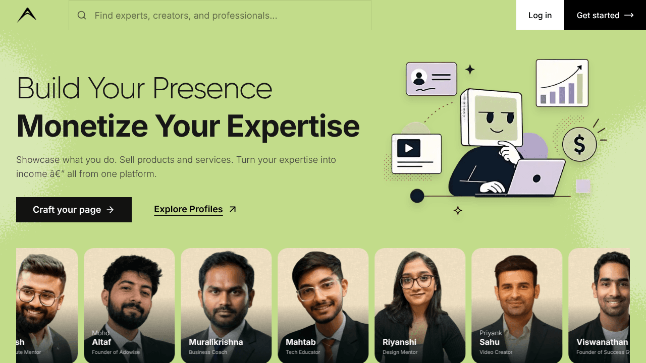Adowise website screenshot