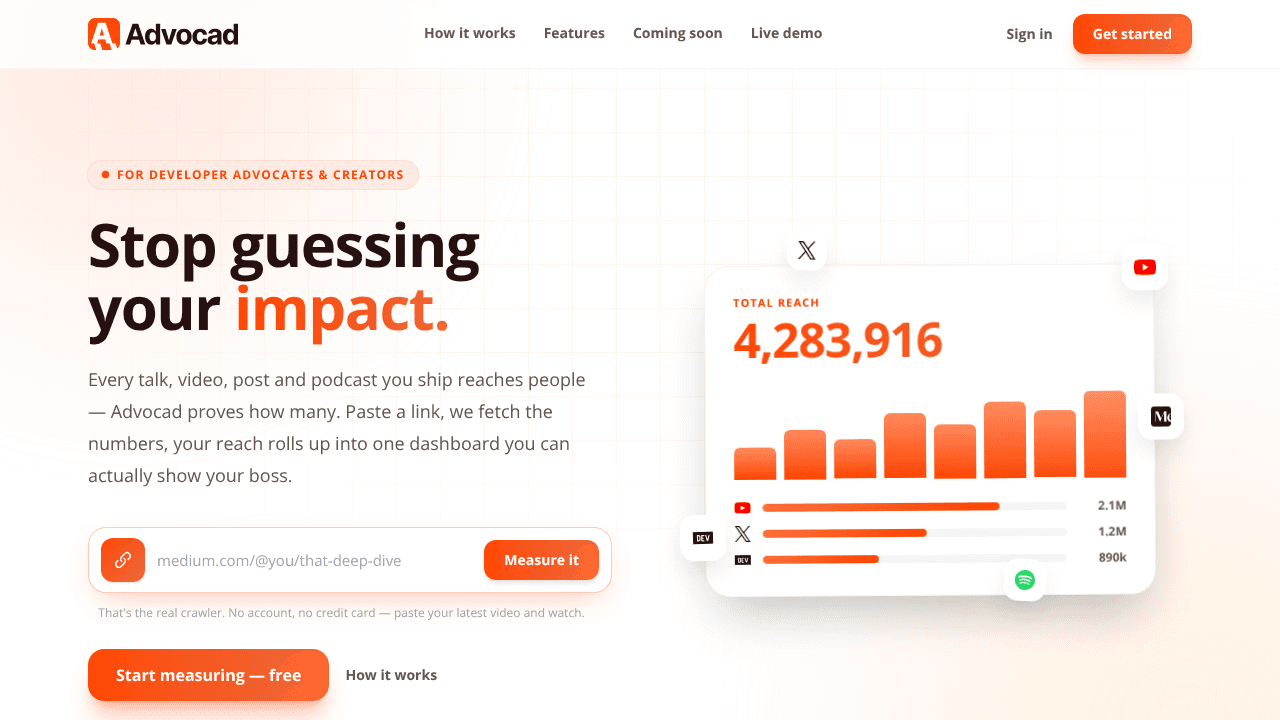 Advocad website screenshot