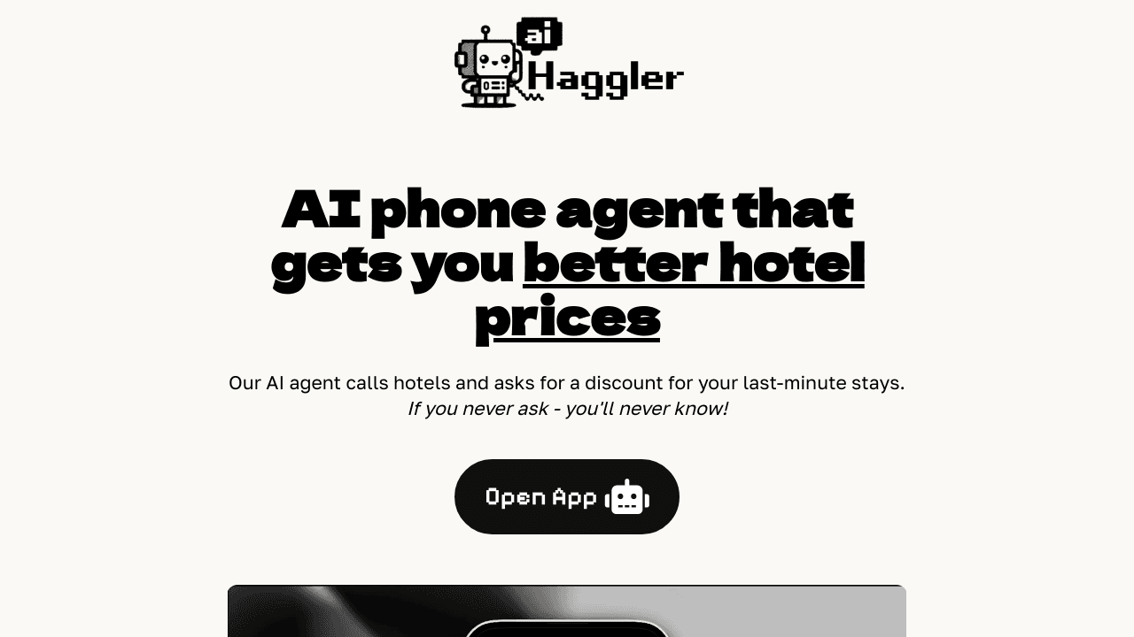 AI Haggler