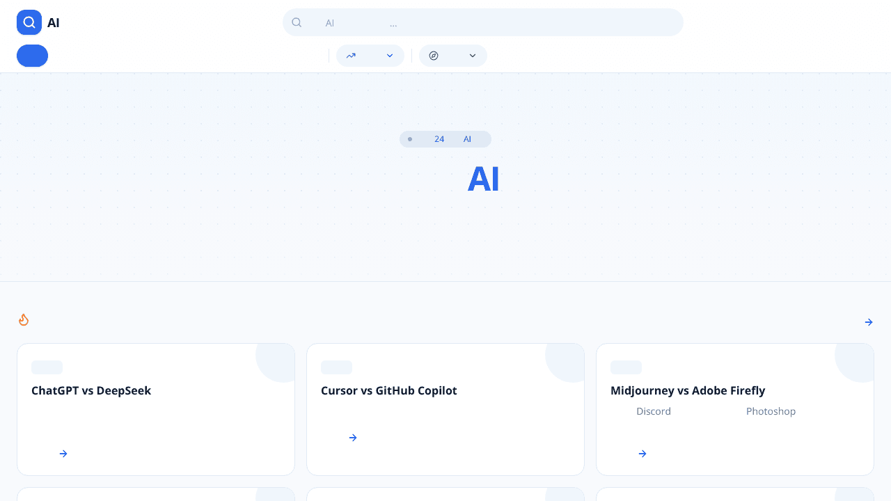 AI Tool Review Navigator website screenshot