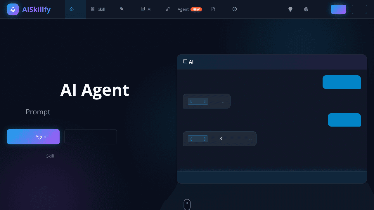 AISkillfy website screenshot