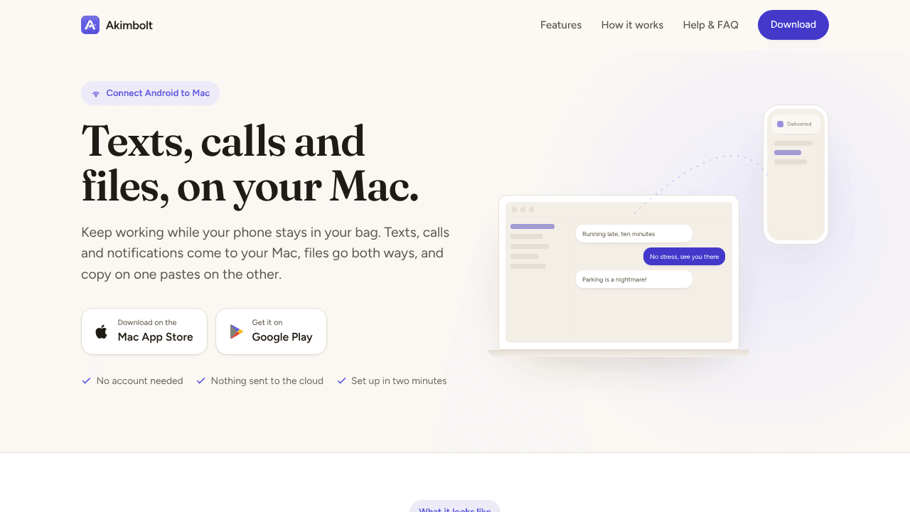 Akimbolt website screenshot