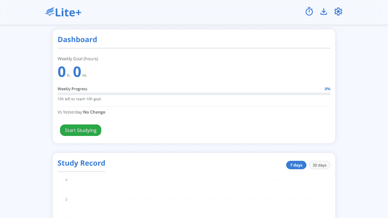 Aleda Lite+ website screenshot