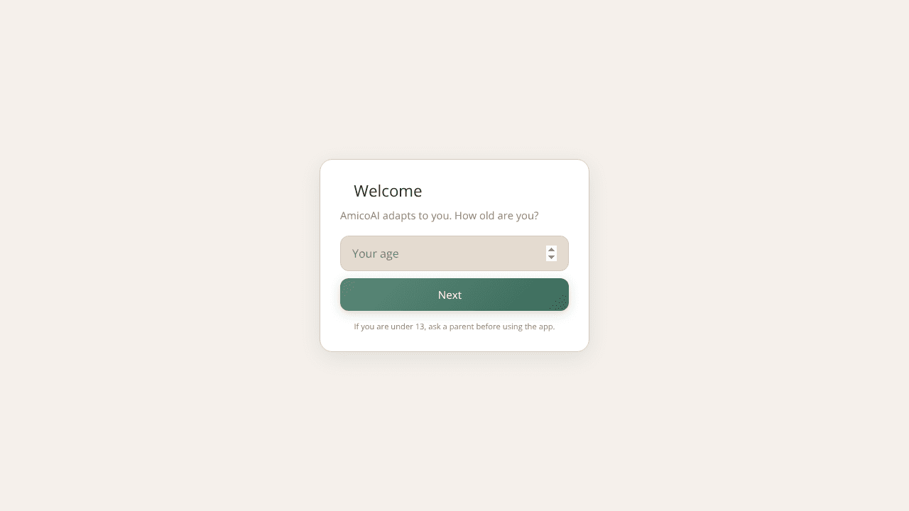 AmicoAI website screenshot