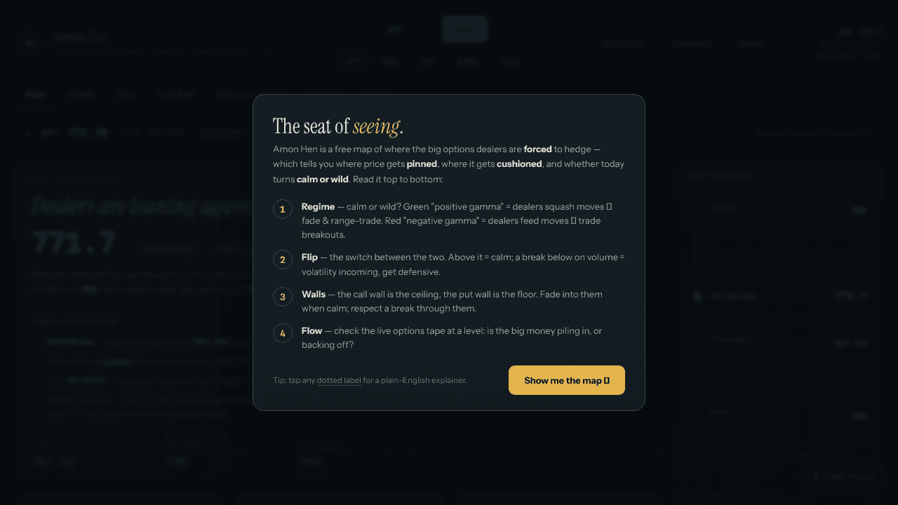 Amon Hen website screenshot