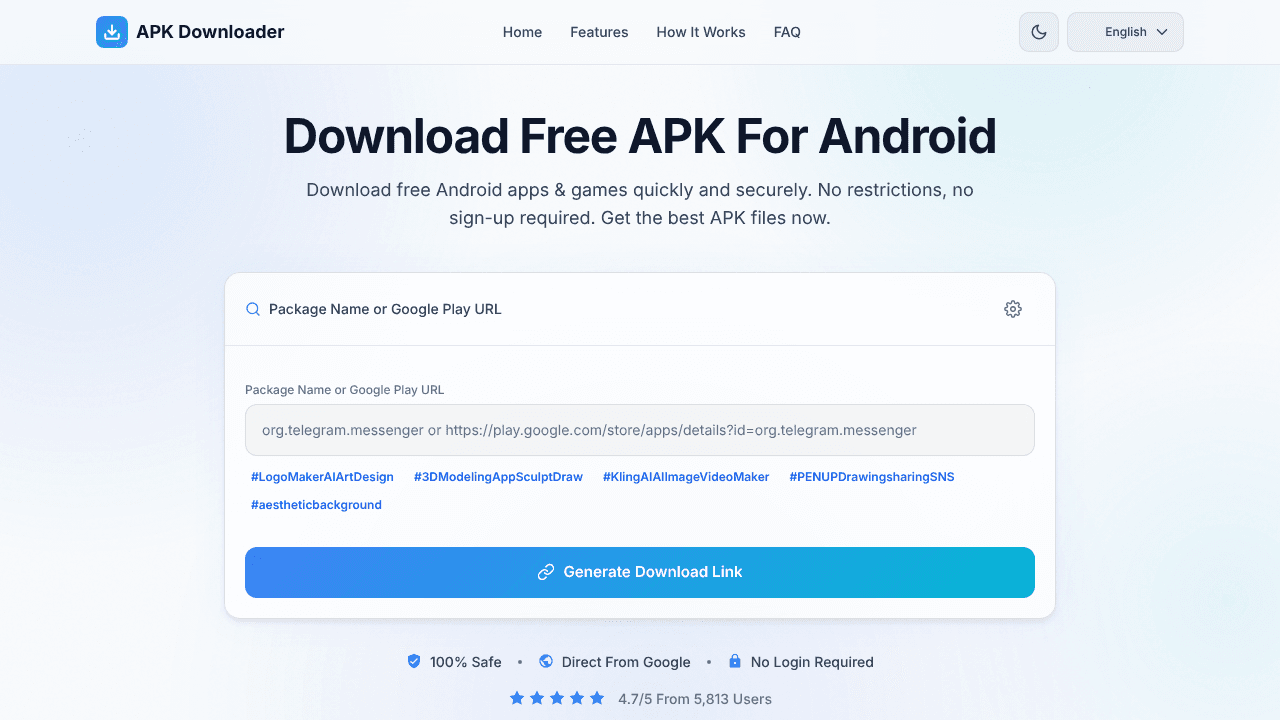 APKDER website screenshot