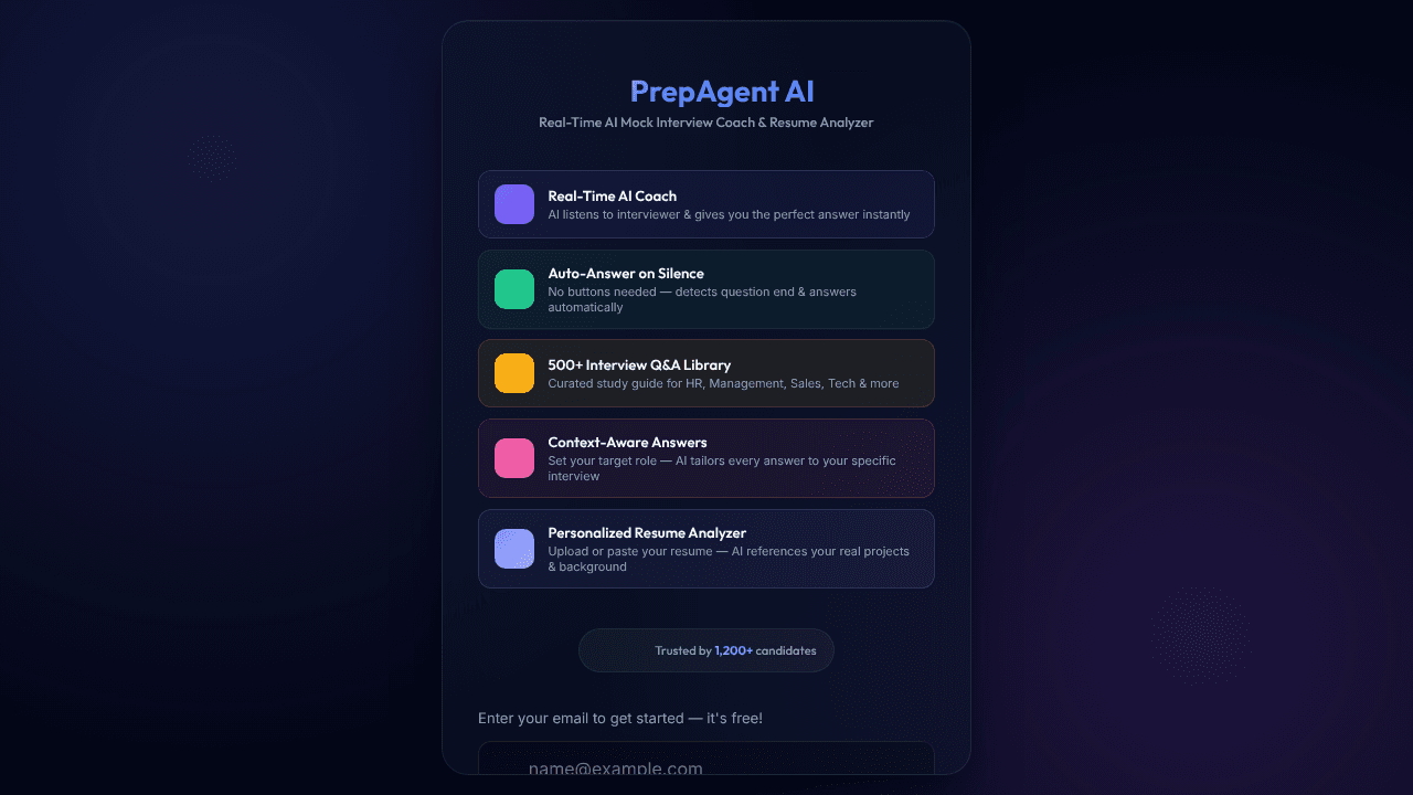ApnaGola / PrepAgent AI website screenshot