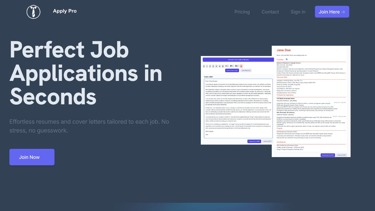 Apply Pro