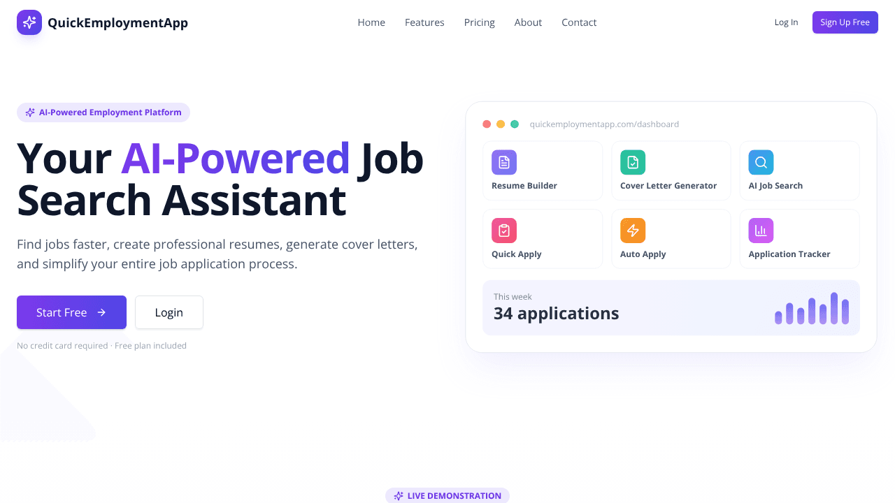 ApplyFlow website screenshot