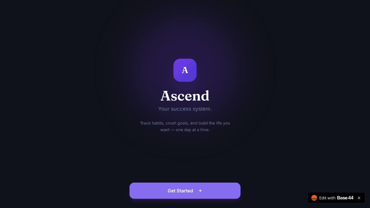 Ascend website screenshot
