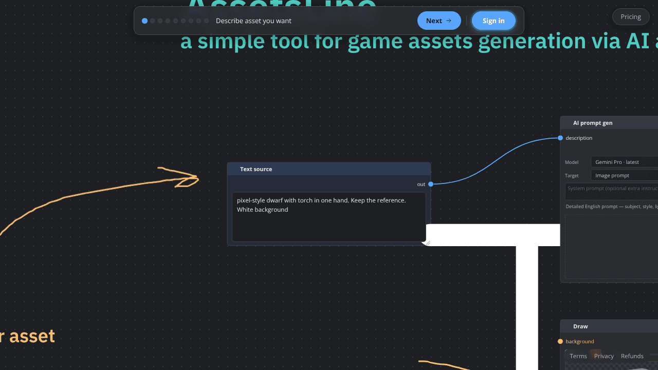 AssetsLine website screenshot