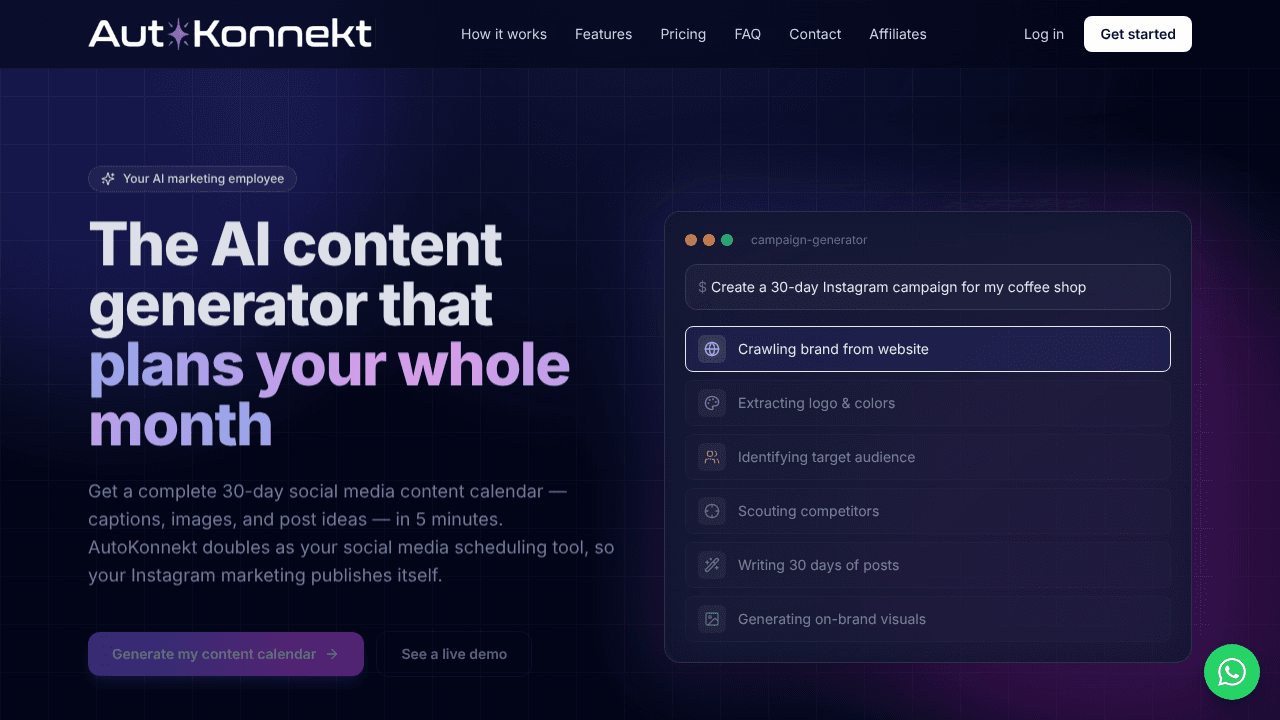 AutoKonnekt website screenshot