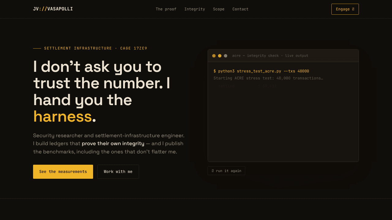 Autonomous Mesh v3.0 website screenshot