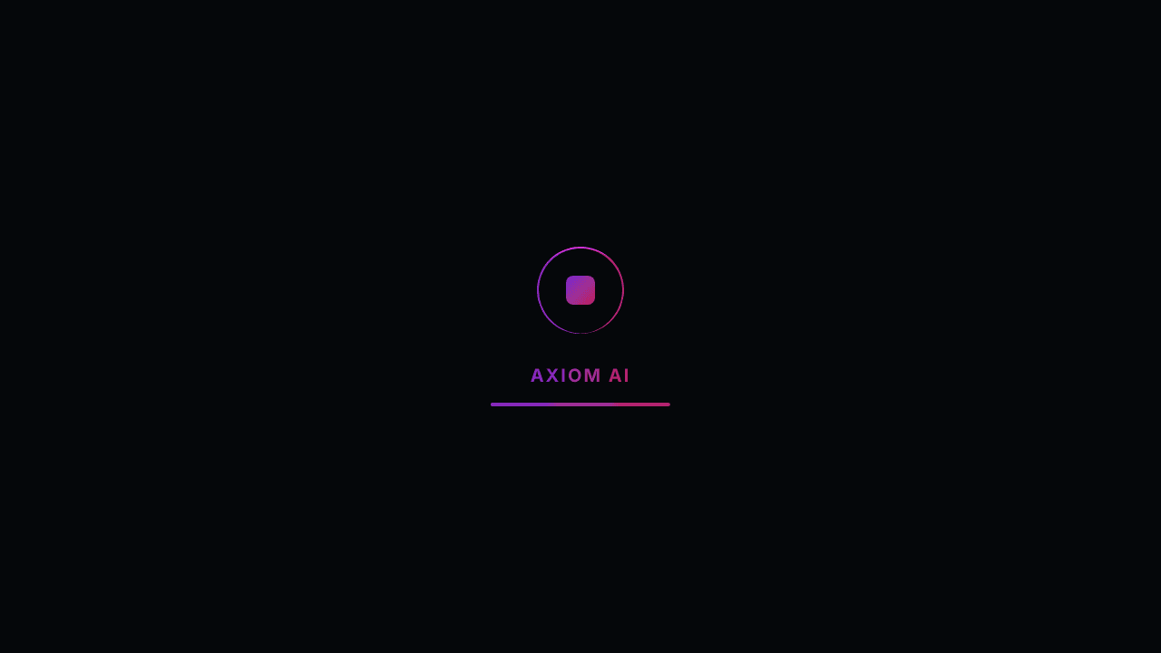 Axiom AI website screenshot