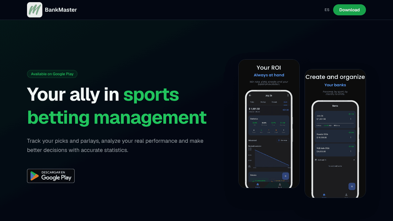 Bank Master website screenshot