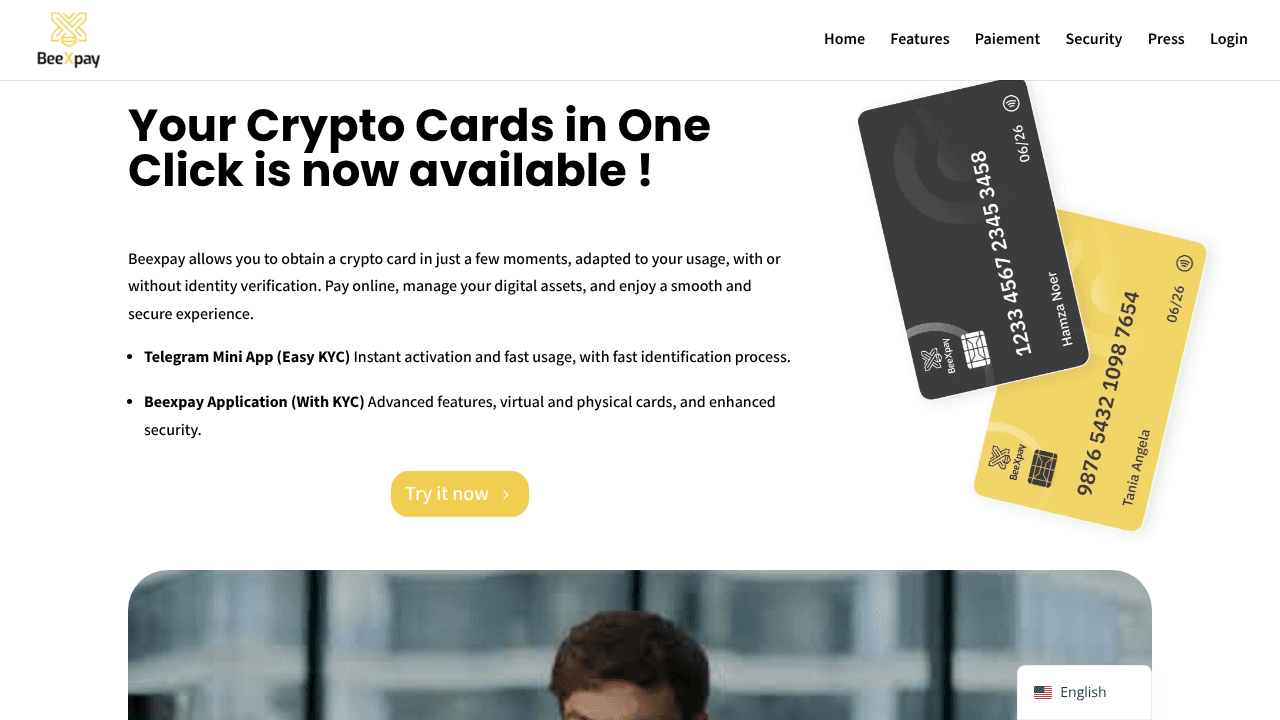Beextech Limited website screenshot