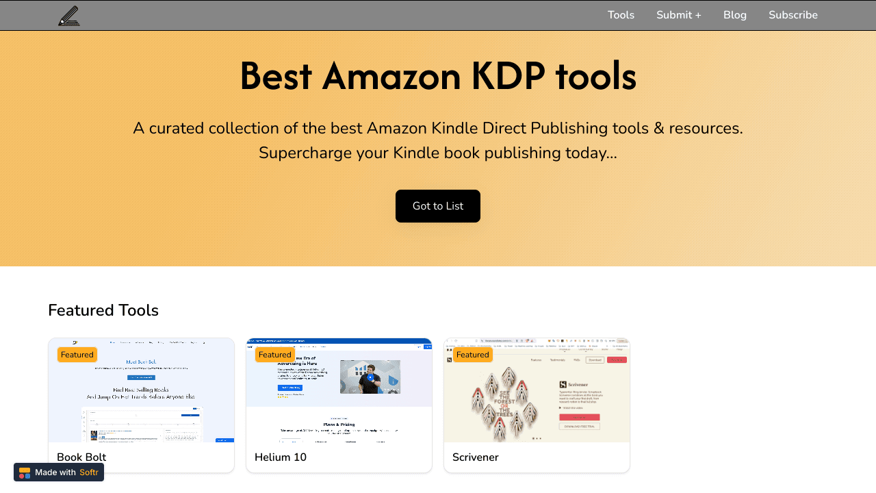 Best KDP Tools