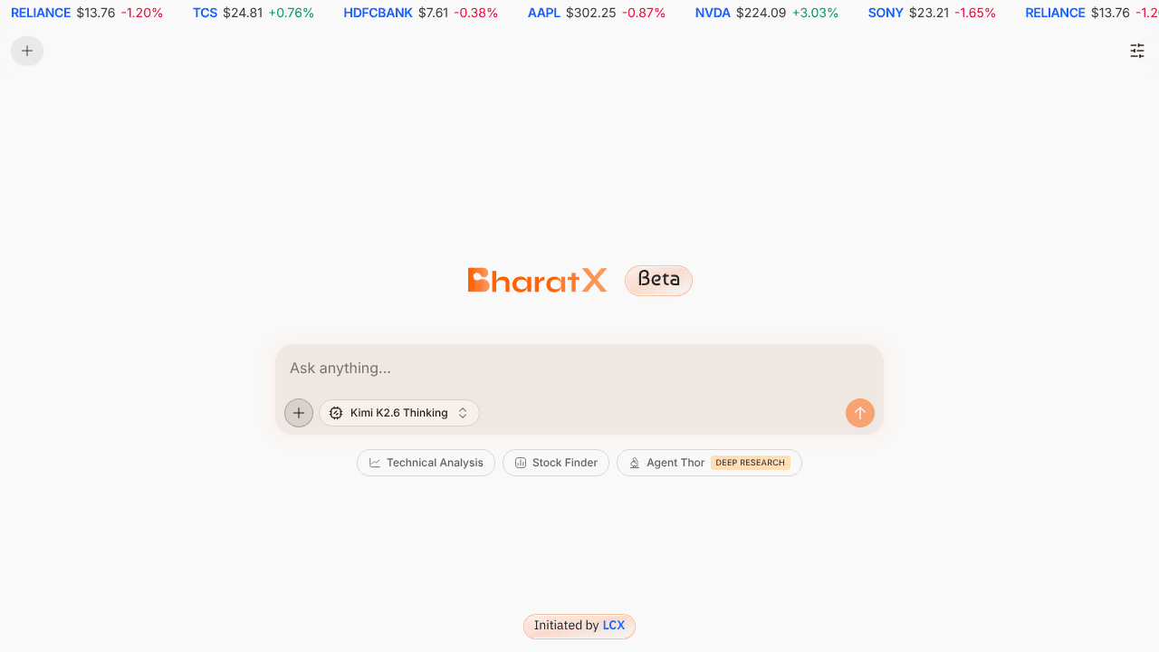 BharatX website screenshot