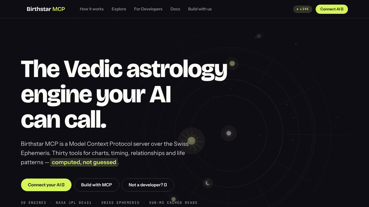 BirthStar website screenshot