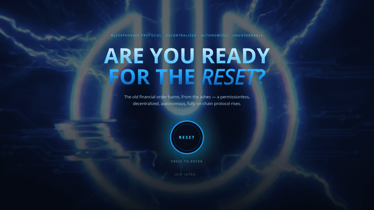 BlazePhoenix website screenshot
