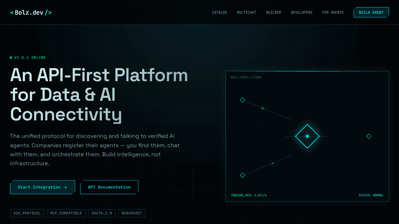 bolz.dev website screenshot