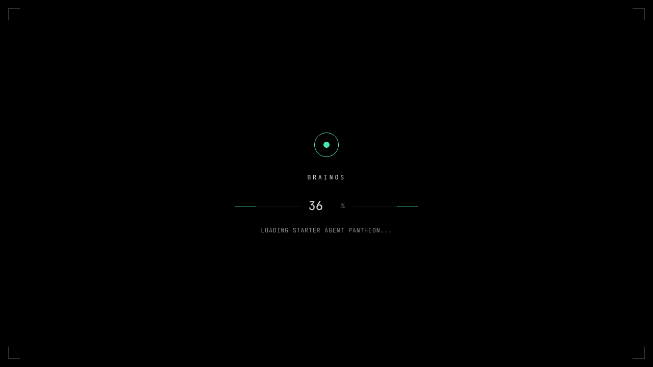 BrainOS Website website screenshot