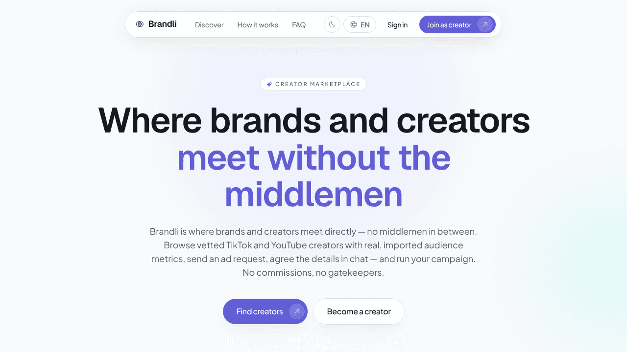 Brandli website screenshot