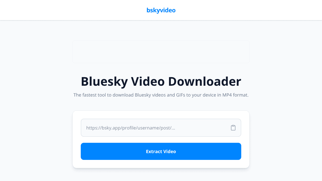bskyvideo.com website screenshot