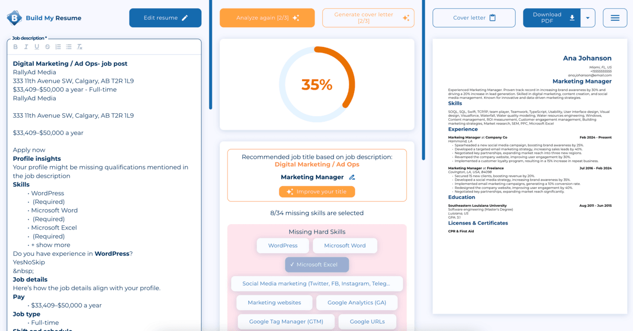 BuildMyResume.co