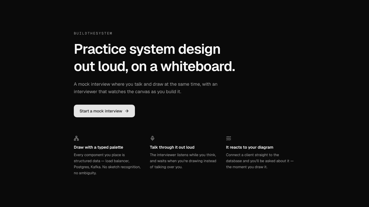 BuildTheSystem website screenshot