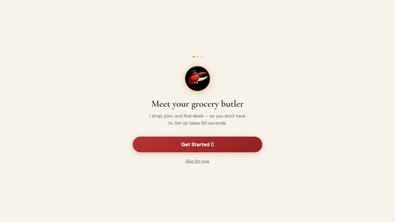 ButlerClaw website screenshot