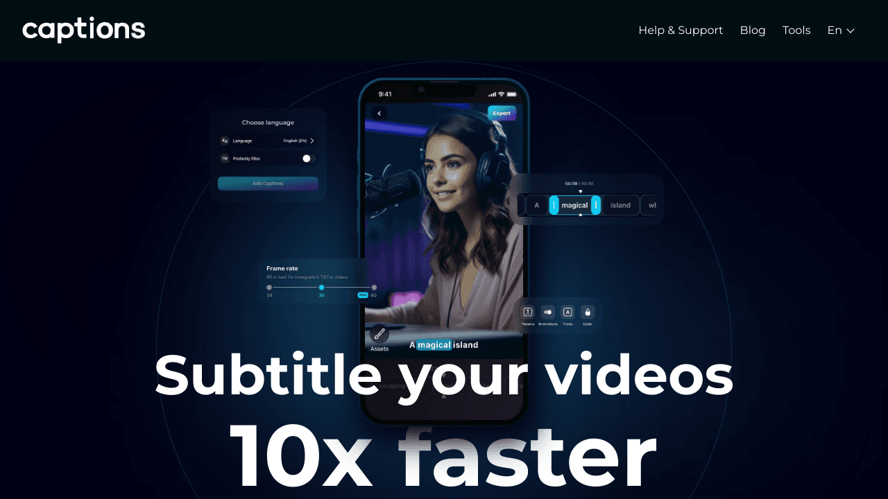 Captions App