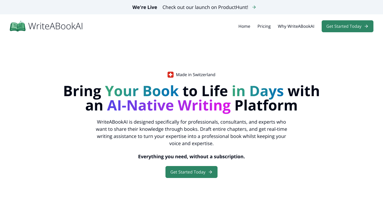 WriteABookAI
