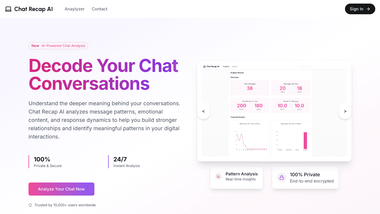 Chat Recap AI