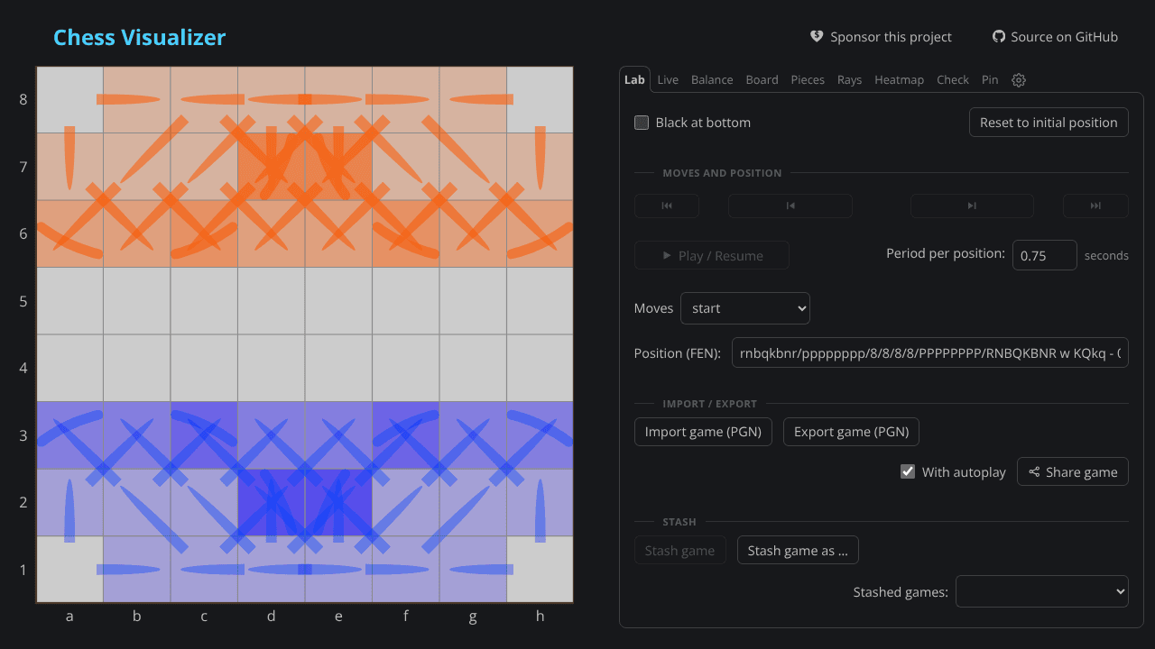 Chess Visualizer website screenshot