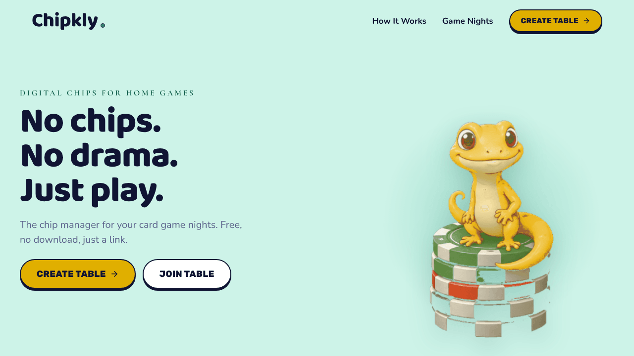 Chipkly website screenshot