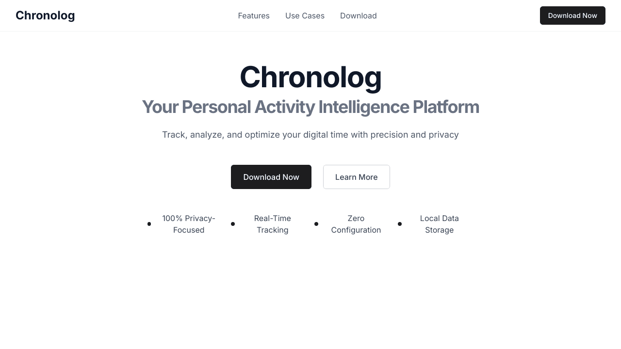 Chronolog Tool