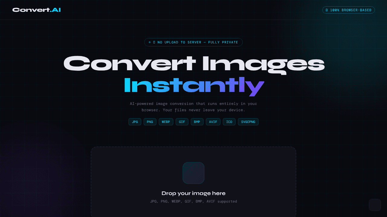 Cloudconvert.ai website screenshot