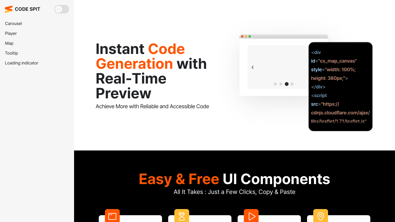 CODE SPIT