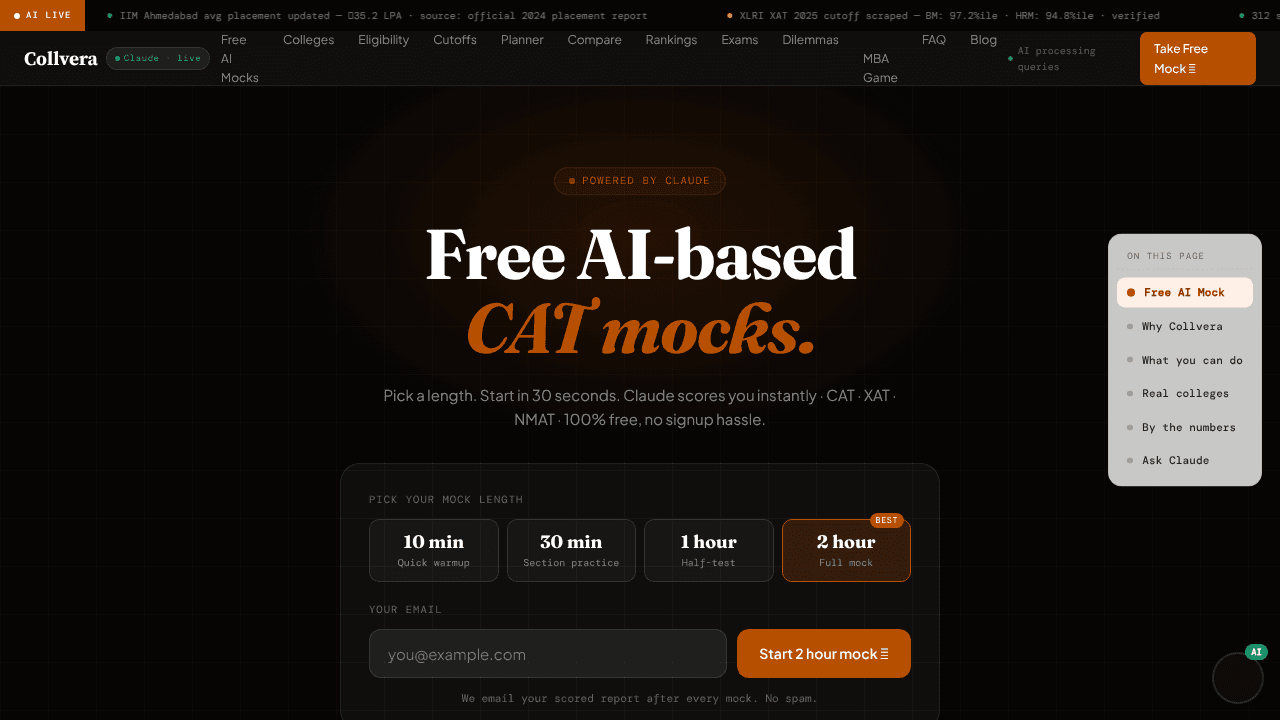 Collvera website screenshot