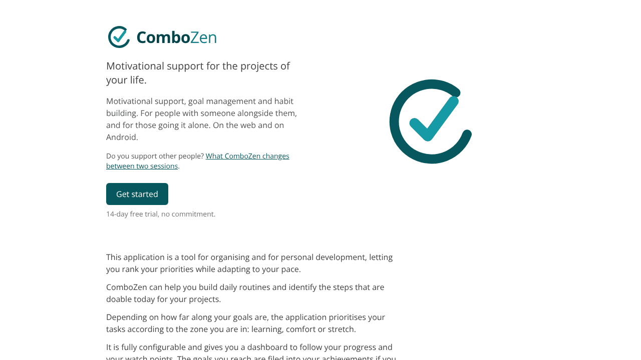 ComboZen website screenshot