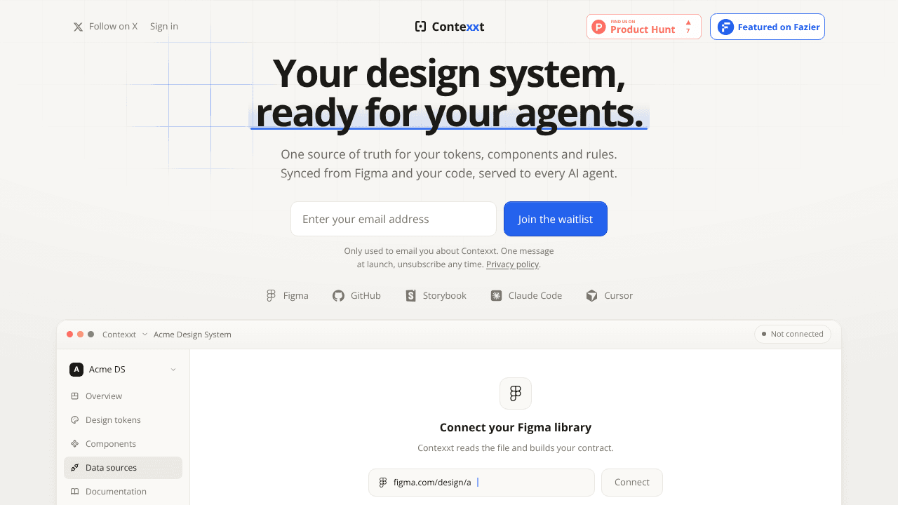 Contexxt  website screenshot