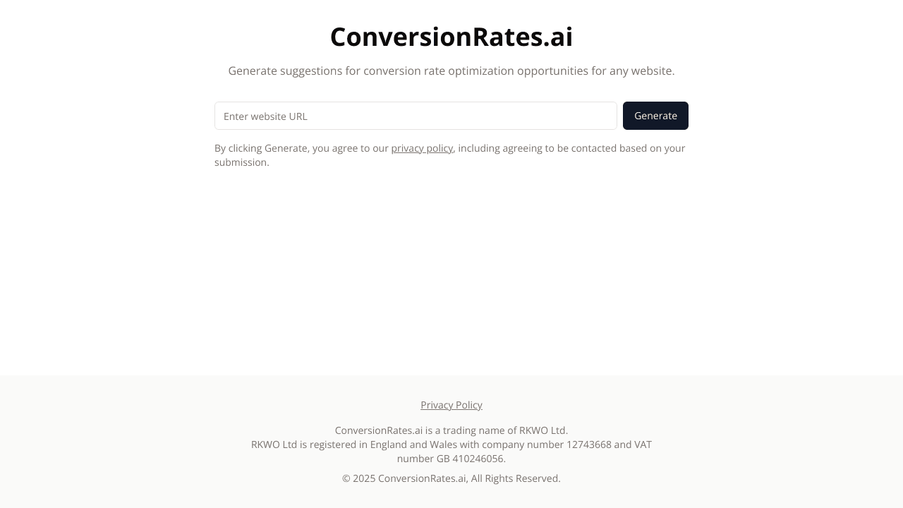 ConversionRates.ai