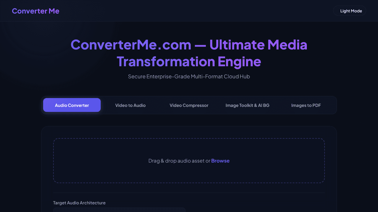 ConverterMe website screenshot